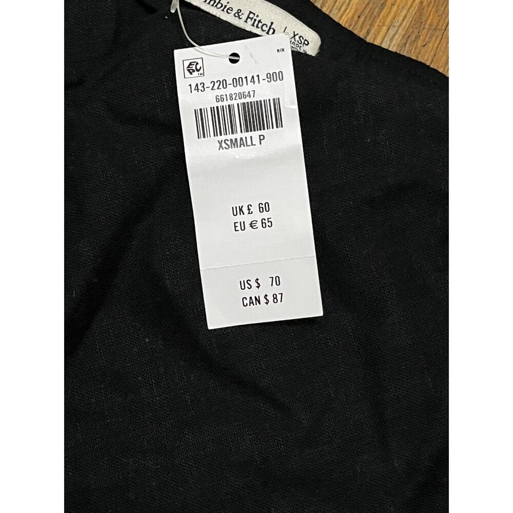 Abercrombie & Fitch Black Women’s Dress Size X-Small P - Thumbnail 2