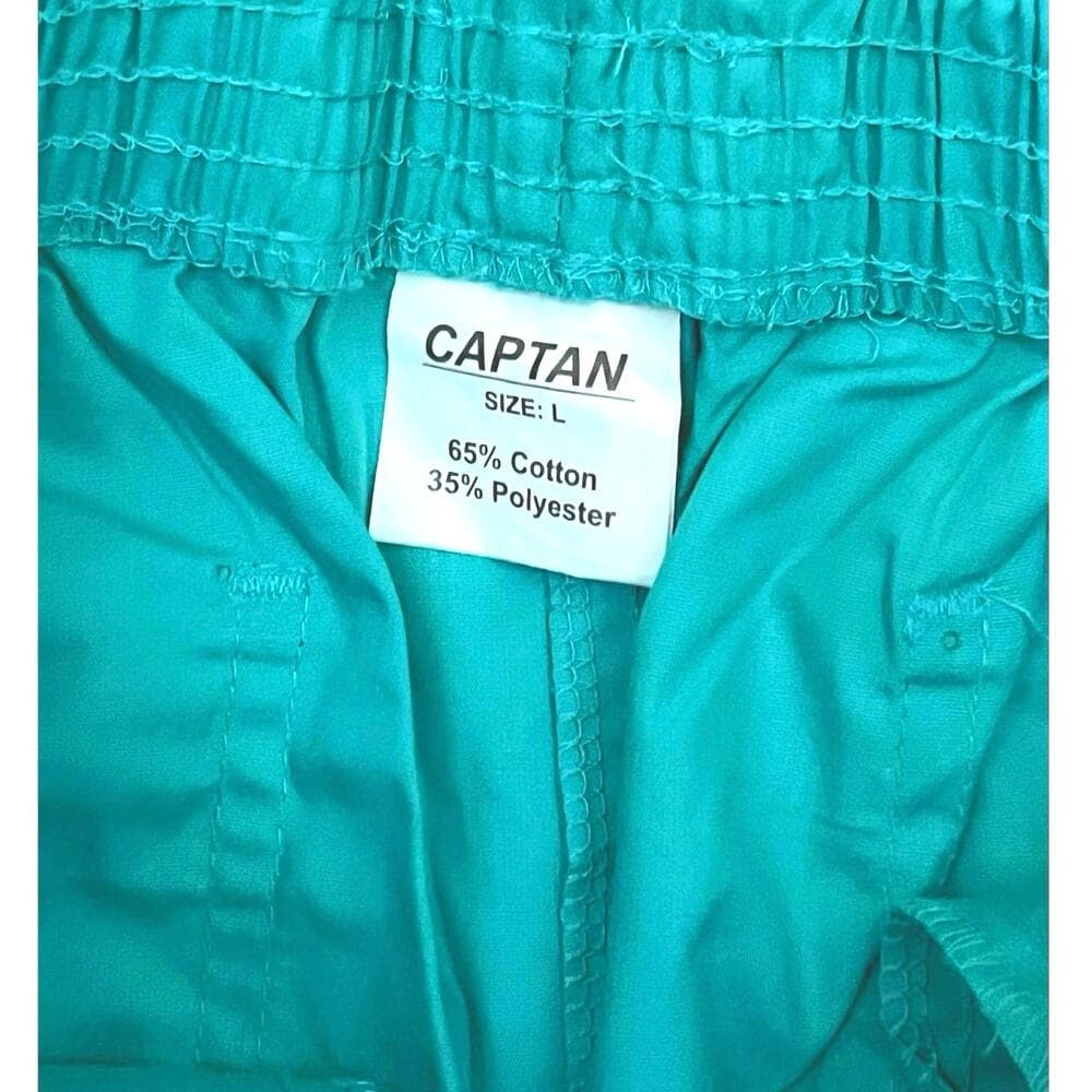 Captan Green Scrub Pants unisex Size Large - Thumbnail 3