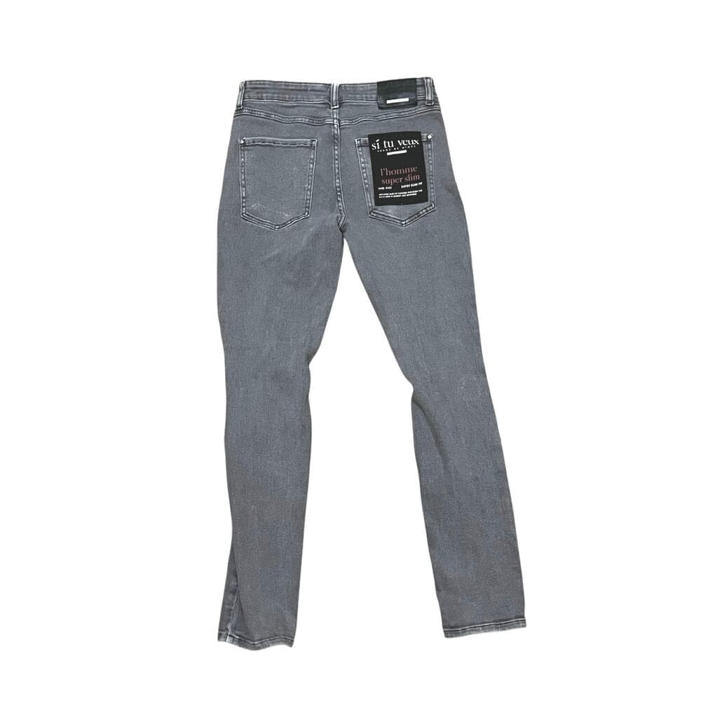 Si Tu Veux Men’s Gray Jean’s Size 32 - Thumbnail 2