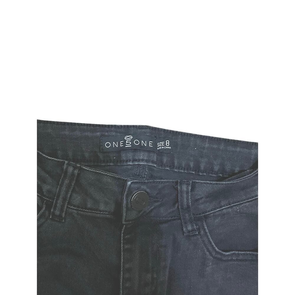 One 5 One Black Women’s Jean’s Size 8 - Thumbnail 3