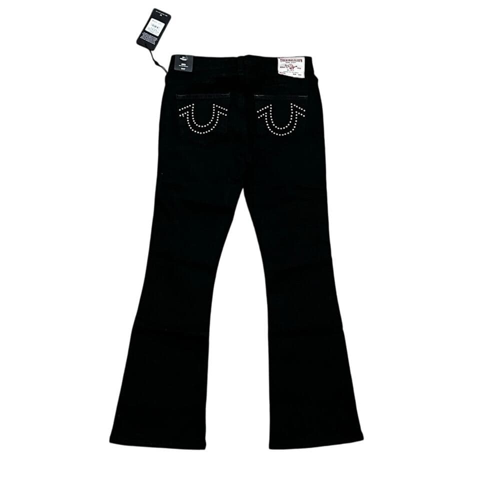 True Religion All Black Women’s Pants Size 27 - Thumbnail 3