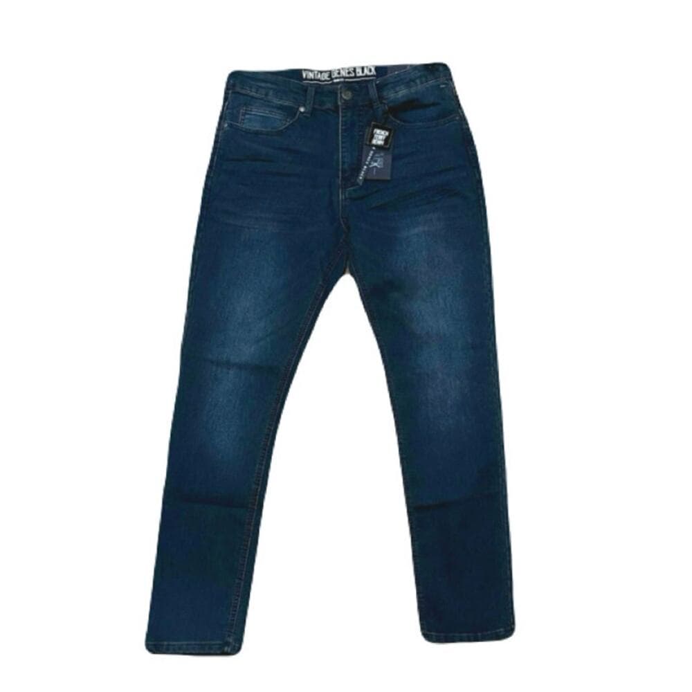Vintage Genes Black Men’s Blue Jeans Size 32W X 30L - Thumbnail 5