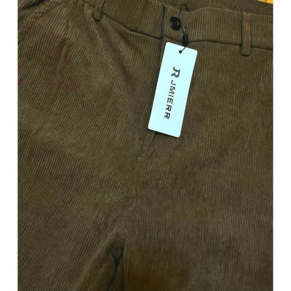 R Jmierr Men’s Brown Pants Size 34 Brand New - Thumbnail 2