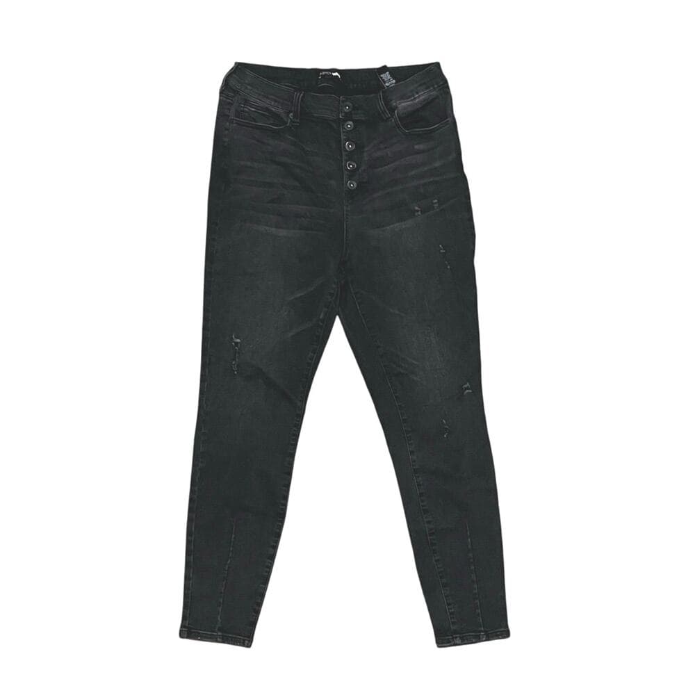 Fashion Nova Black Women’s Jeans Size 16 - Thumbnail 5