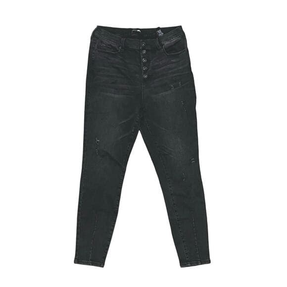 Fashion Nova Black Women’s Jeans Size 16 - Thumbnail 6