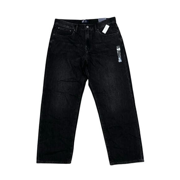 Gap Black Men’s Jeans Size 36 X 32 - Thumbnail 5
