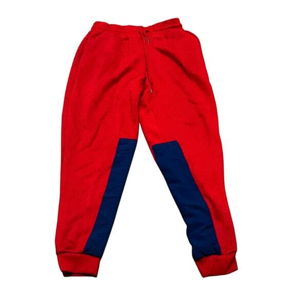 BW Men’s Red Sweat Pants Size Medium - Thumbnail 5