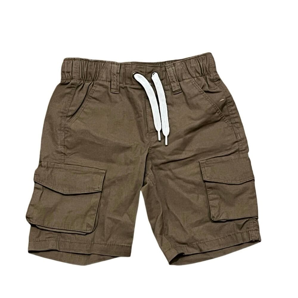 Old Navy Beige Kids Cargo Shorts Size 4T - Thumbnail 3