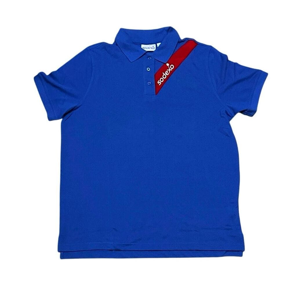Sodexo Blue Cooking Shirt Size XL/TG - Thumbnail 3