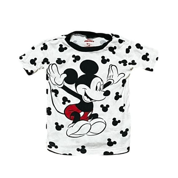 Mickey Mouse White Sleepwear T-Shirt - Thumbnail 5