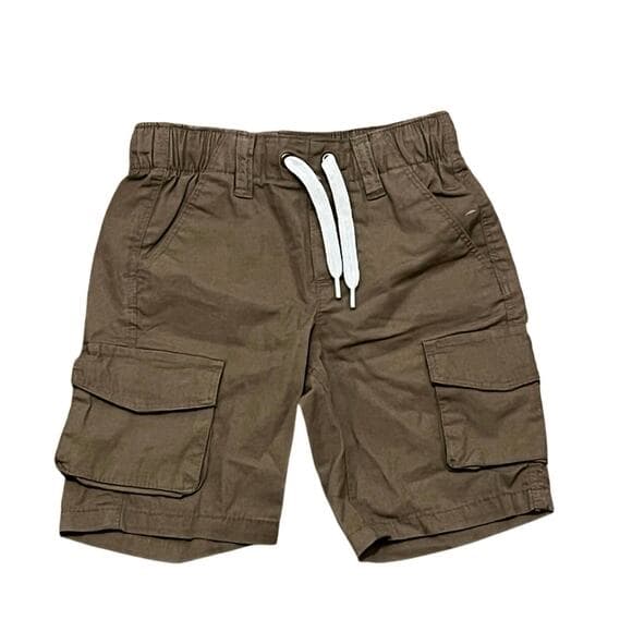 Old Navy Beige Kids Cargo Shorts Size 4T - Thumbnail 4