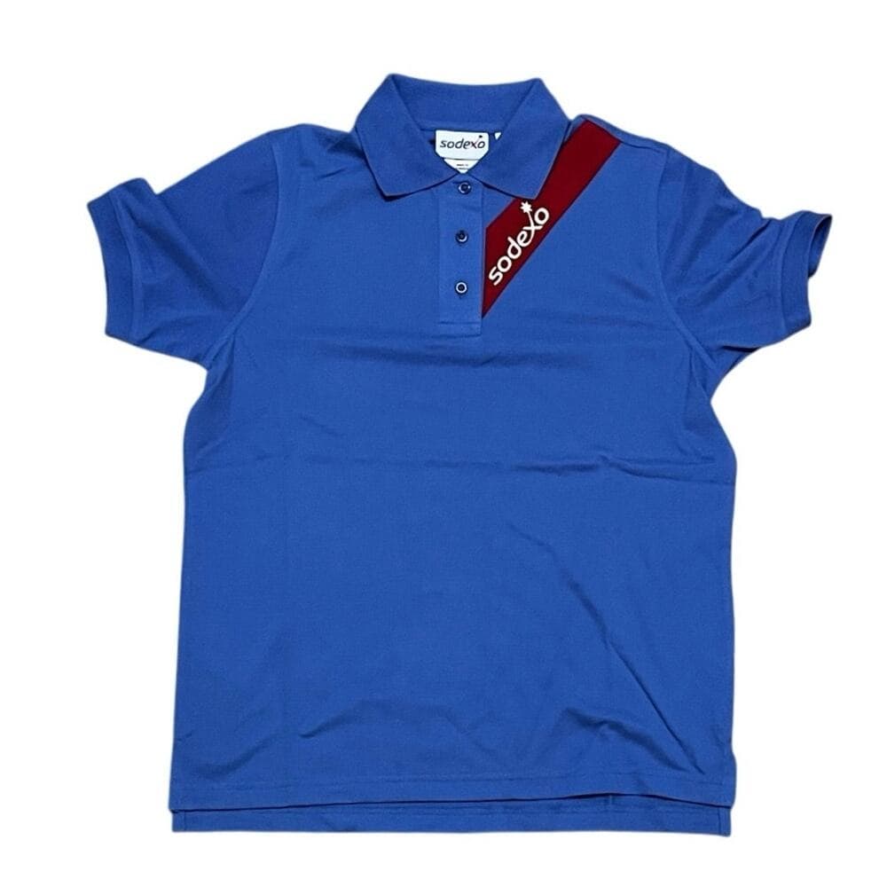 Blue Sodexo Cooking Shirt Size Medium - Thumbnail 4