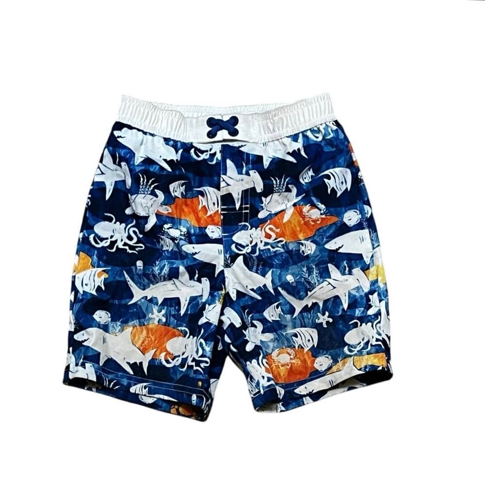 Wonder Nation Kids Swim Shorts Size 4 T - Thumbnail 3