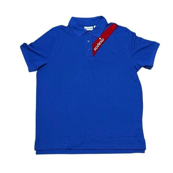 Sodexo Blue Cooking Shirt Size XL/TG - Thumbnail 4