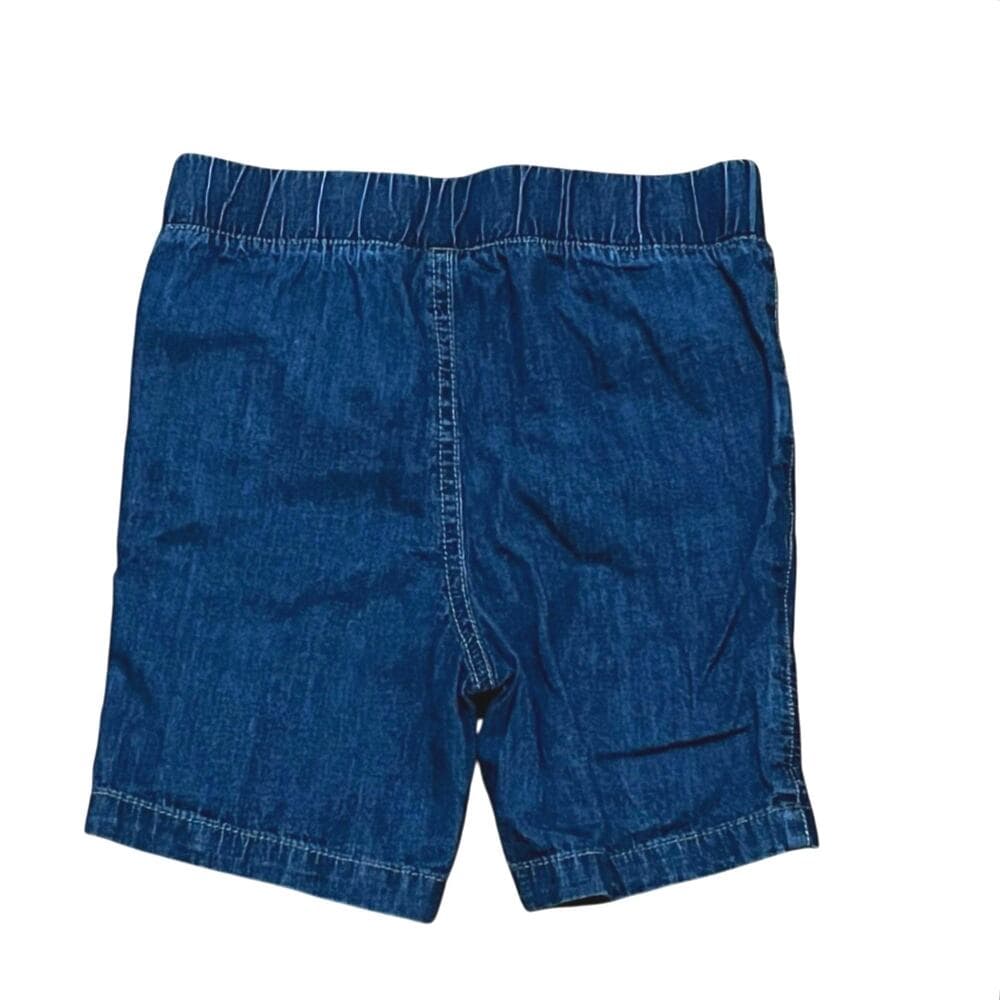 Wonder Nation Blue kids Jeans Shorts Size 4 T - Thumbnail 2