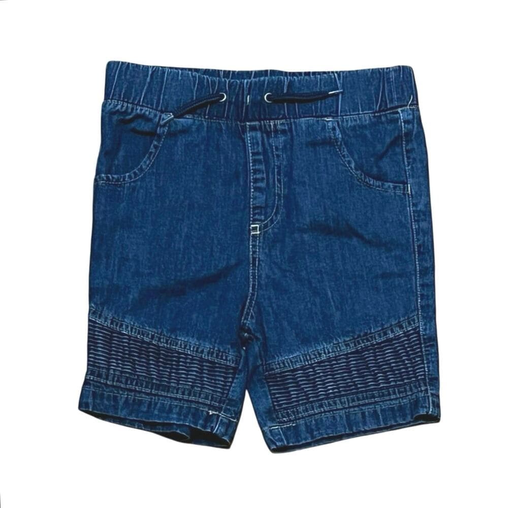 Wonder Nation Blue kids Jeans Shorts Size 4 T - Thumbnail 3