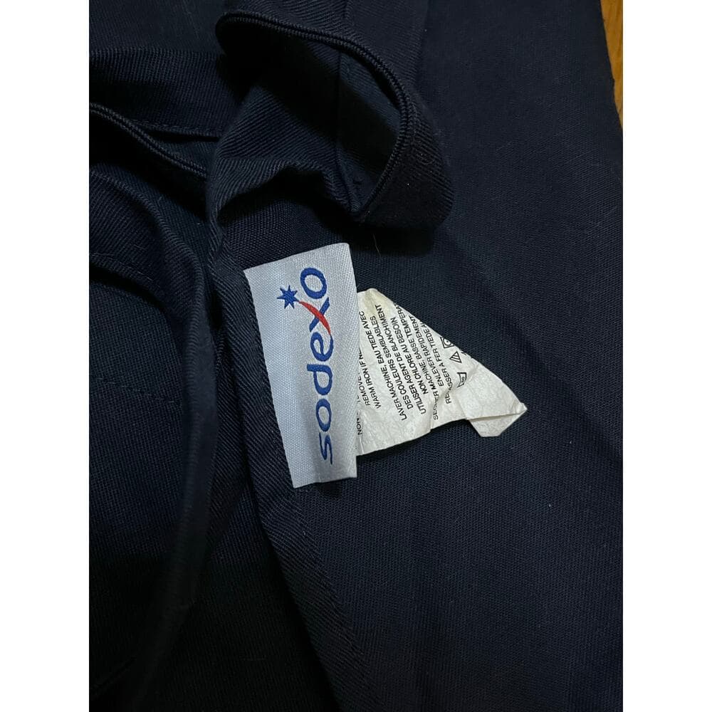 Sodexo Navy & Red Apron One Size - Thumbnail 2