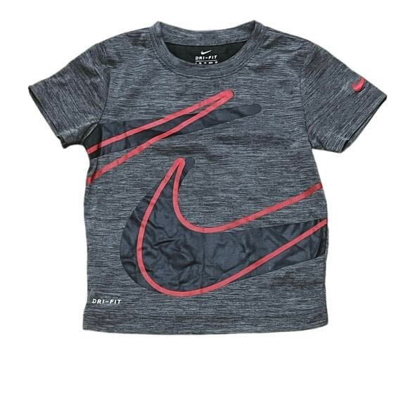 Nike Gray Kids T-Shirt Size 4T - Thumbnail 5
