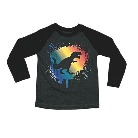 Garanimals Kids Black Dinosaur Long Sleeve Size 4T - Thumbnail 6