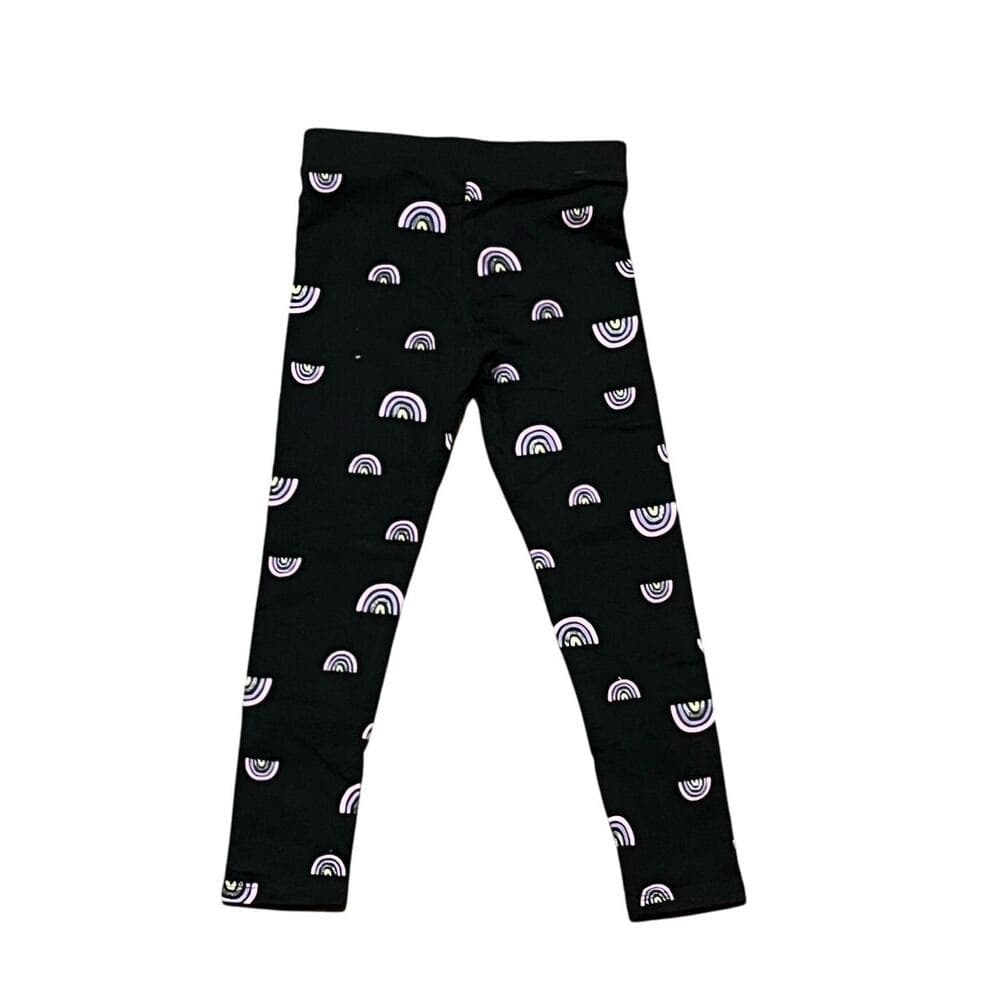 H & M kids Leggings With Rainbow On Them Size 5T - Thumbnail 3