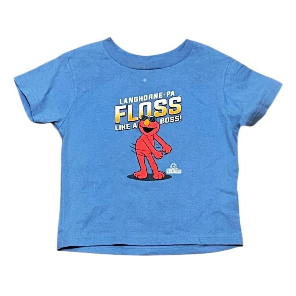 Langhorne-pa Floss Like A Boss Elmo T-Shirt Size 4T - Thumbnail 4