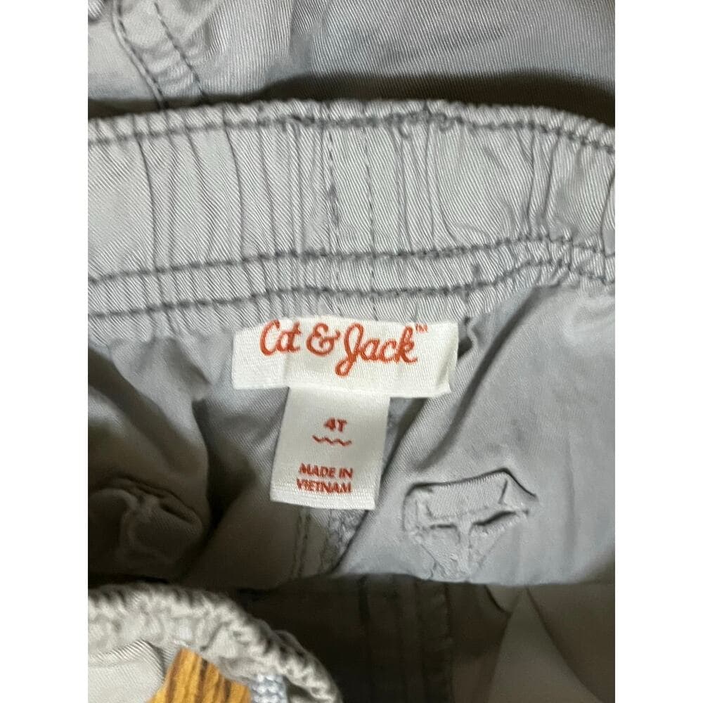 Cat & Jack Blue Kids Shorts Size 4 T - Thumbnail 2