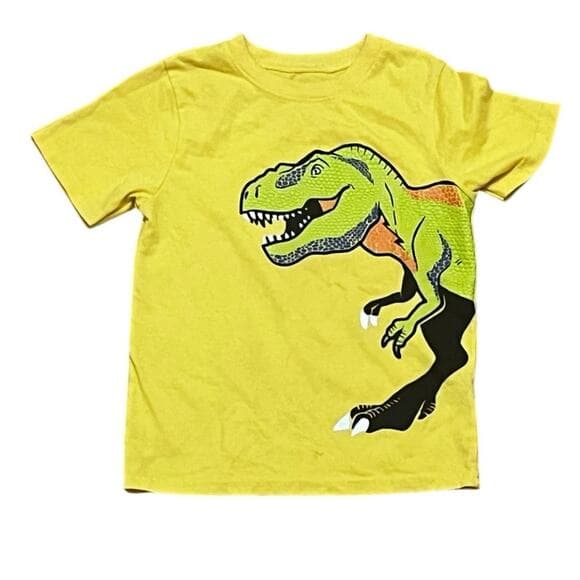 Garanimals Kids Yellow Dinosaur T-Shirt Size 4T - Thumbnail 6