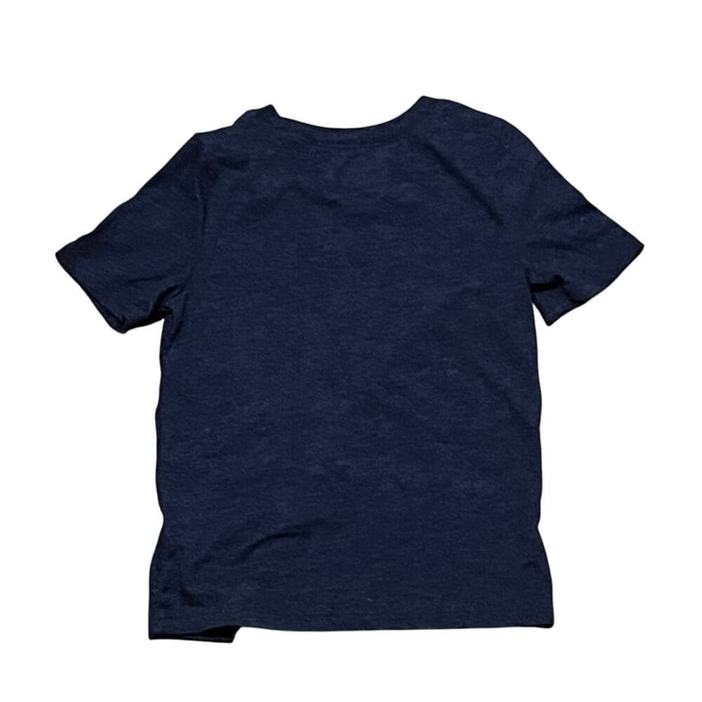 Old Navy Plain Navy T-Shirt Size 4 T - Thumbnail 2