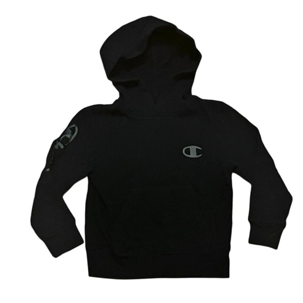 Kids Champion Black Hoodie Size 4 - Thumbnail 6
