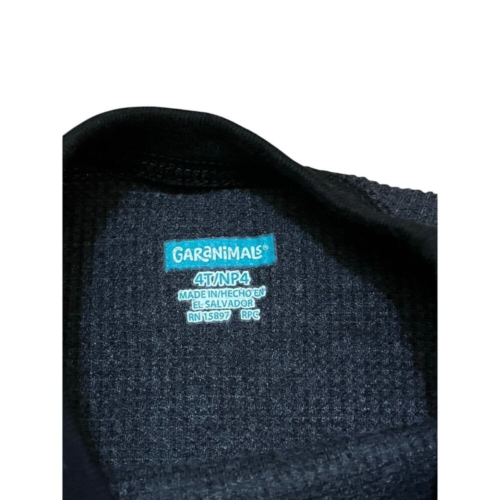 Garanimals Kids Black Dinosaur Long Sleeve Size 4T - Thumbnail 2
