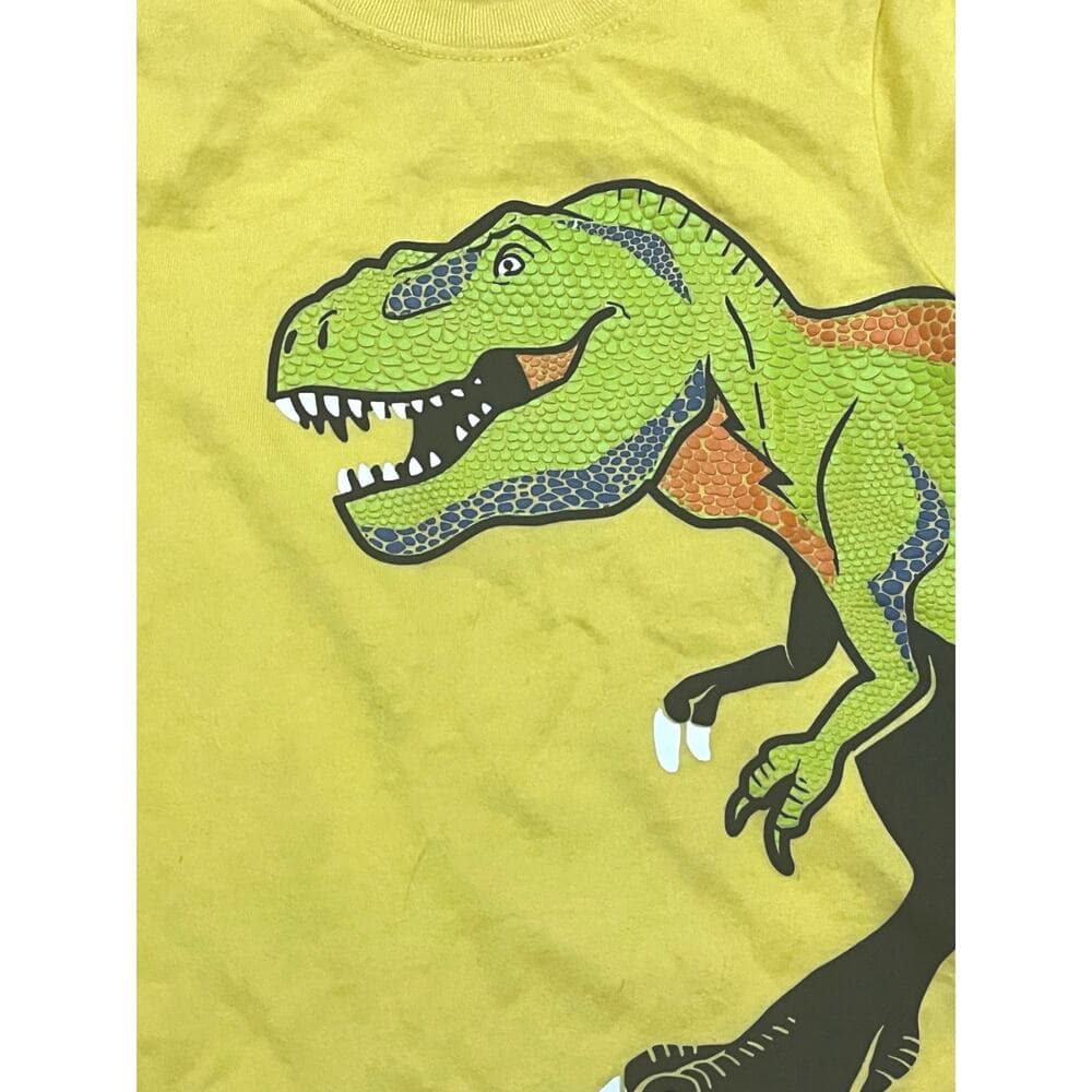 Garanimals Kids Yellow Dinosaur T-Shirt Size 4T - Thumbnail 4