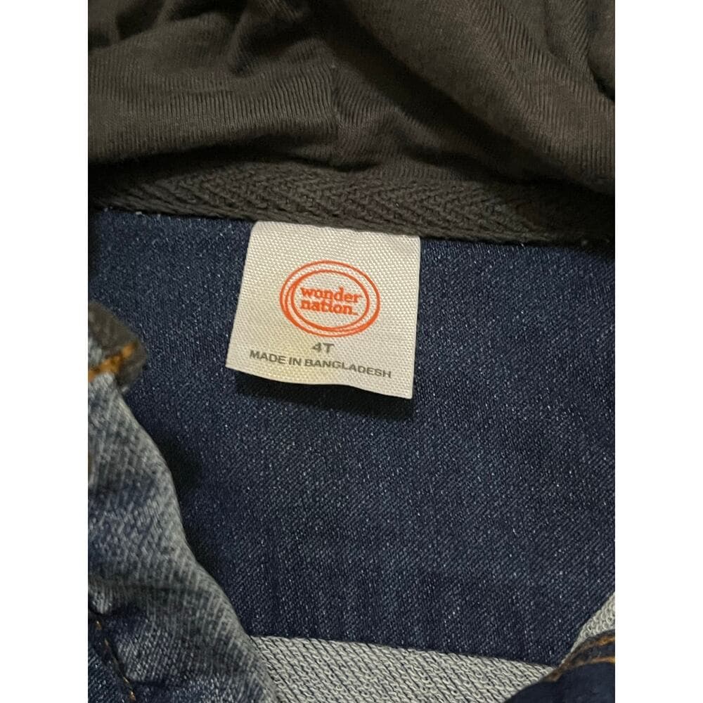 Wonder Nation Jean Jacket Size 4T - Thumbnail 2