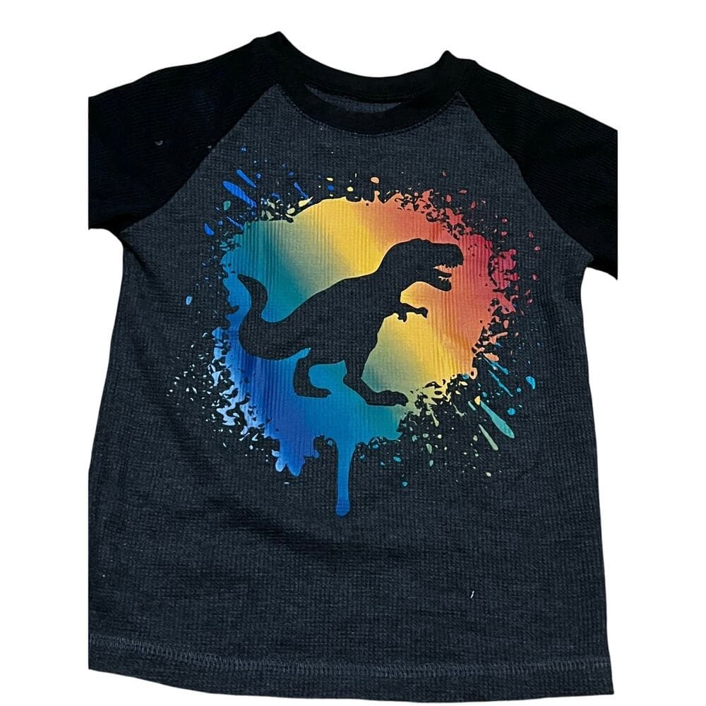 Garanimals Kids Black Dinosaur Long Sleeve Size 4T
