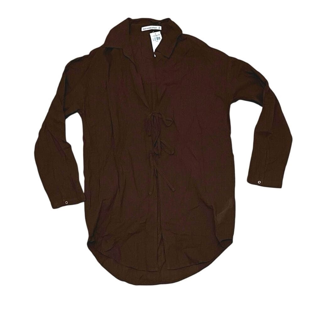 Abercrombie & Fitch Women’s Coller Shirt - Thumbnail 6