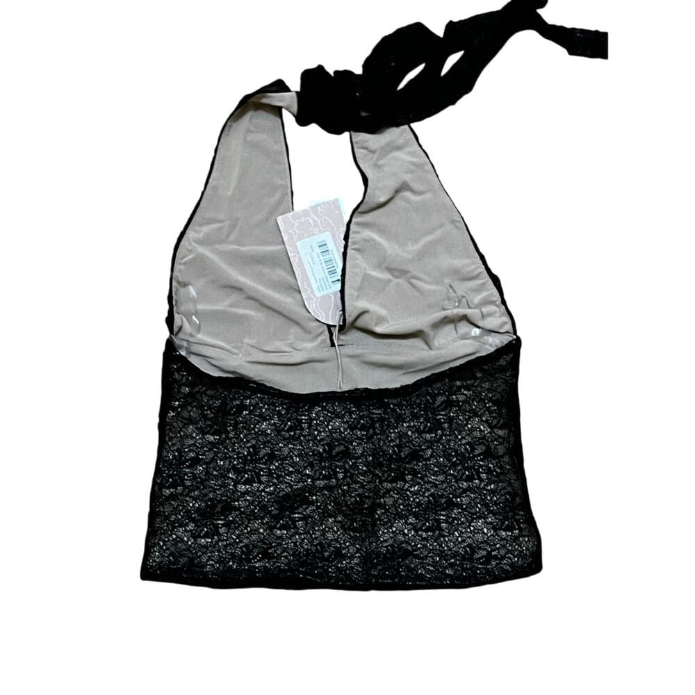 Women’s Asher Sheer Lace Halter Top Size XXS - Thumbnail 2