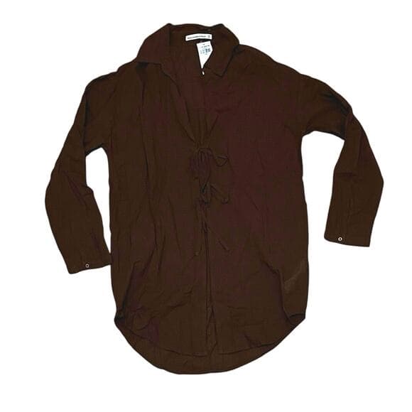 Abercrombie & Fitch Women’s Coller Shirt - Thumbnail 7