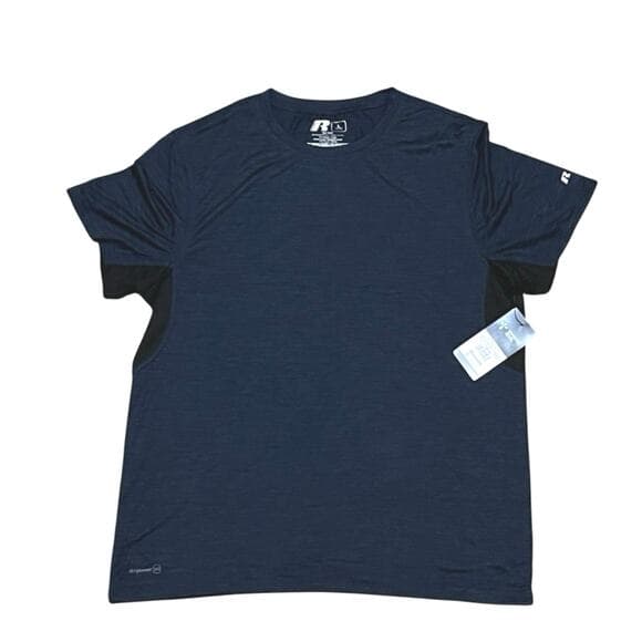 Russell Men’s Dark Blue T-Shirt Size Large - Thumbnail 7