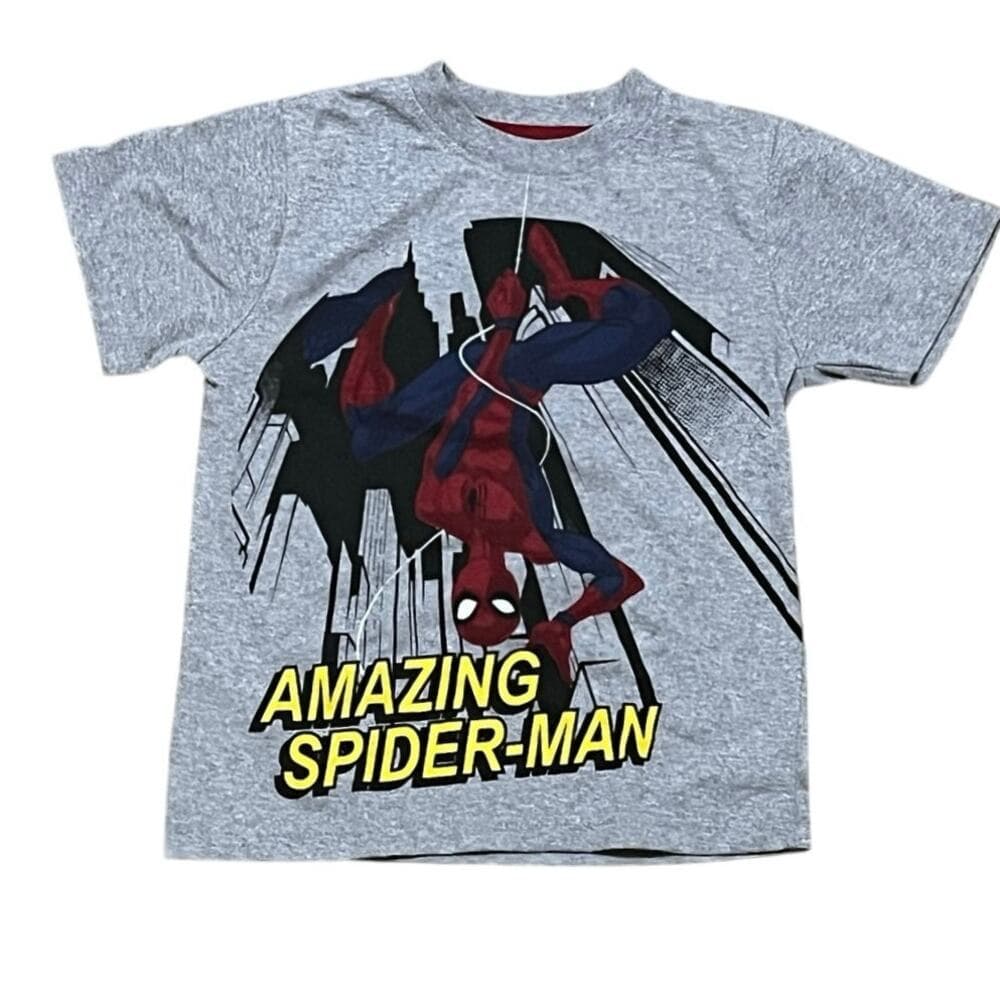 Amazing Spider Man Kids T-Shirt Size 4 - Thumbnail 4