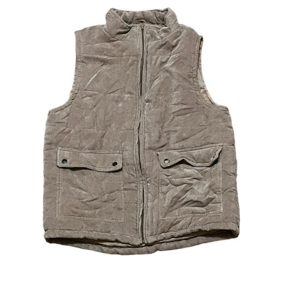 Wether Wear Tan Men’s Vest Size Large - Thumbnail 6