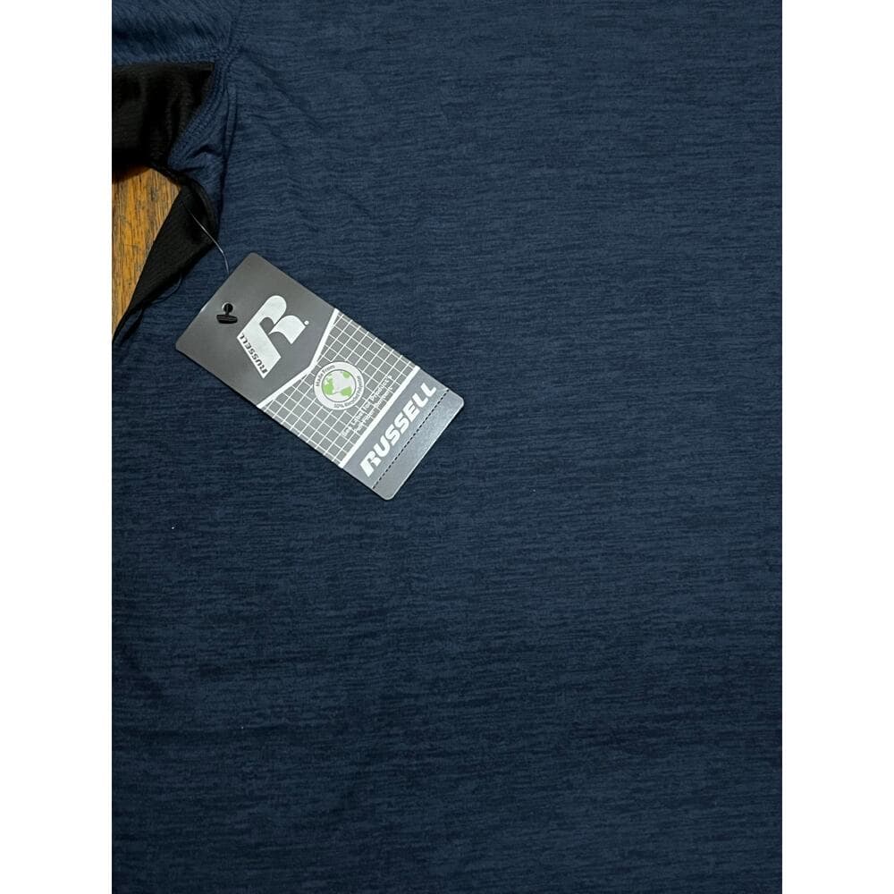 Russell Men’s Dark Blue T-Shirt Size Large - Thumbnail 5