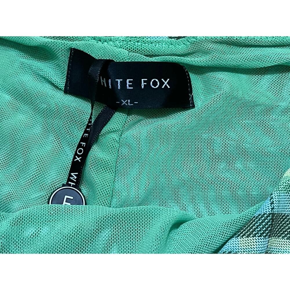 White Fox Forever Life Booty Shorts XL