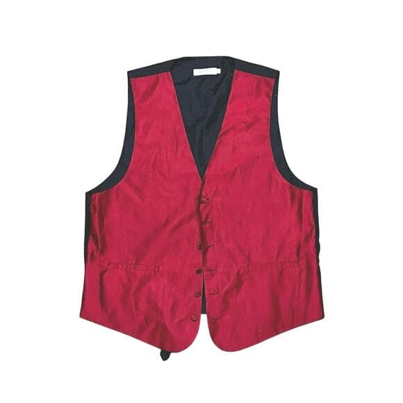 Pierre Cardin Red Men’s Vest Size Large - Thumbnail 5