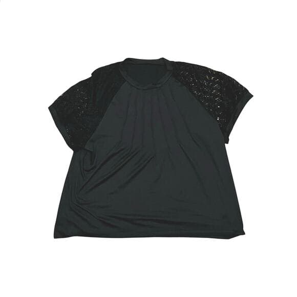 Women’s Black T-shirt Size 4XL - Thumbnail 5