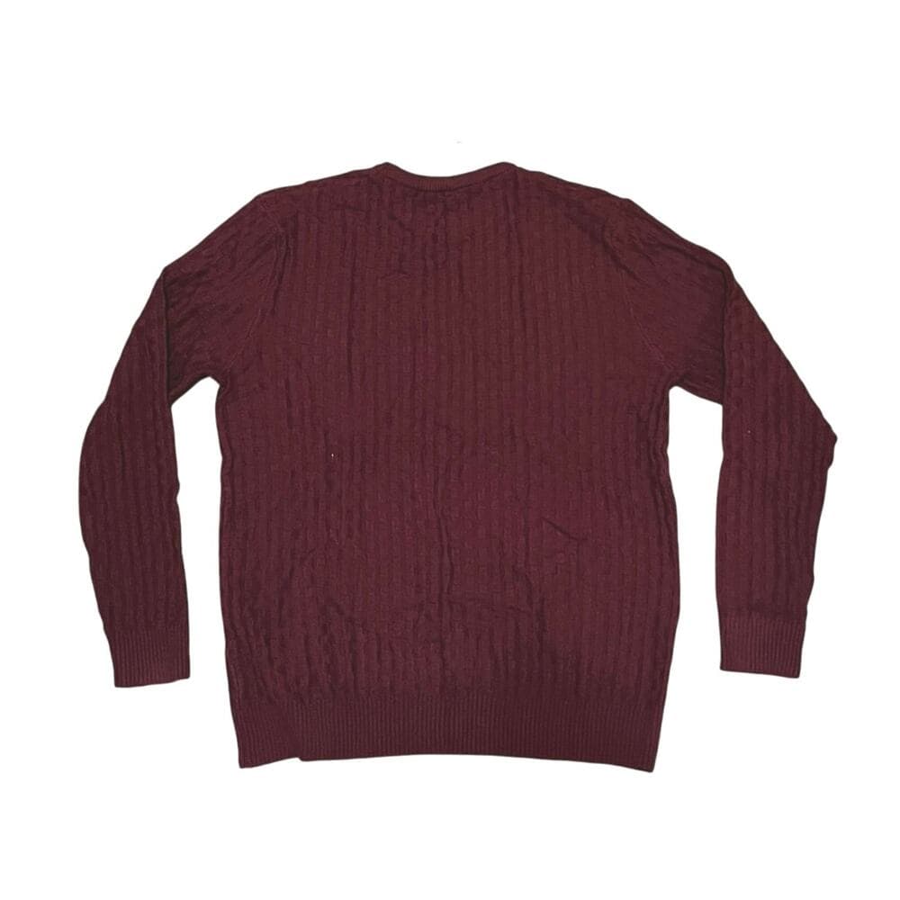 Askdeer men’s burgundy sweater Size L With tag - Thumbnail 2