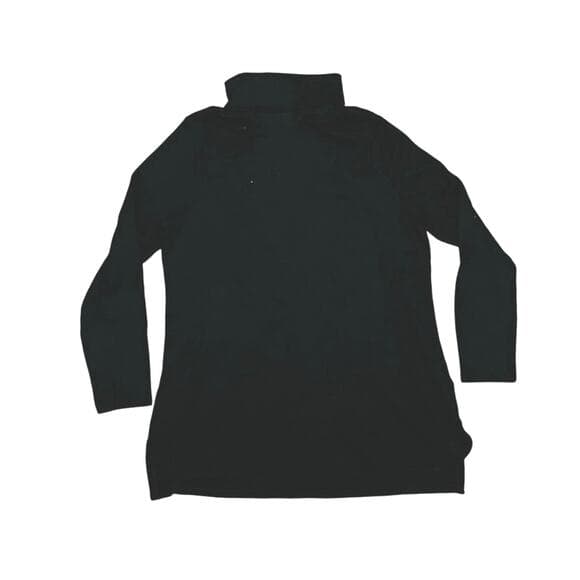 Isaac mizrahi live Essentials black Womens turtleneck Size Large - Thumbnail 5