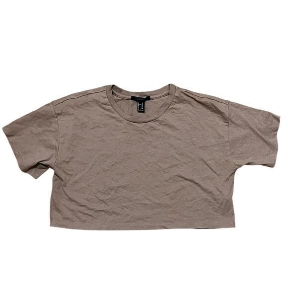 Forever 21 Women’s Beige Crop Top Size Medium - Thumbnail 4