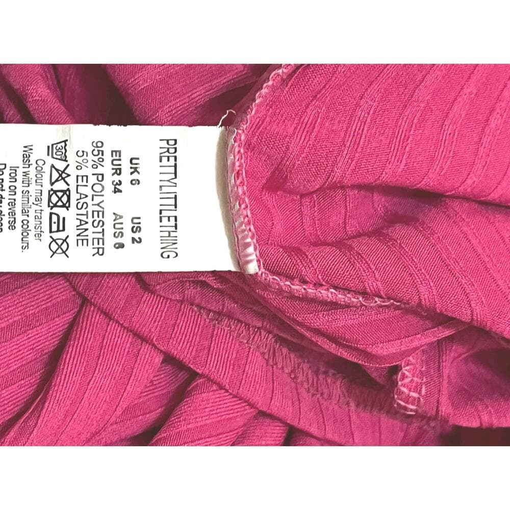 Pretty little thing Women’s Pink Dress Size 2 - Thumbnail 2