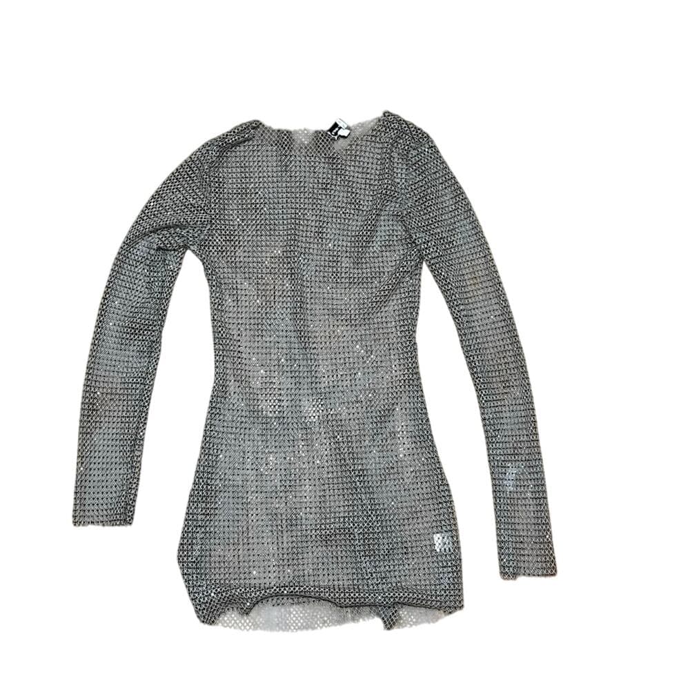 L.A. Heart Sliver See Thru Women’s Dress Size Small - Thumbnail 3