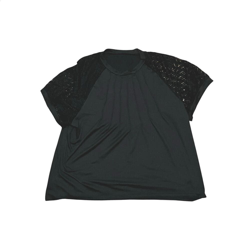 Women’s Black T-shirt Size 4XL - Thumbnail 4