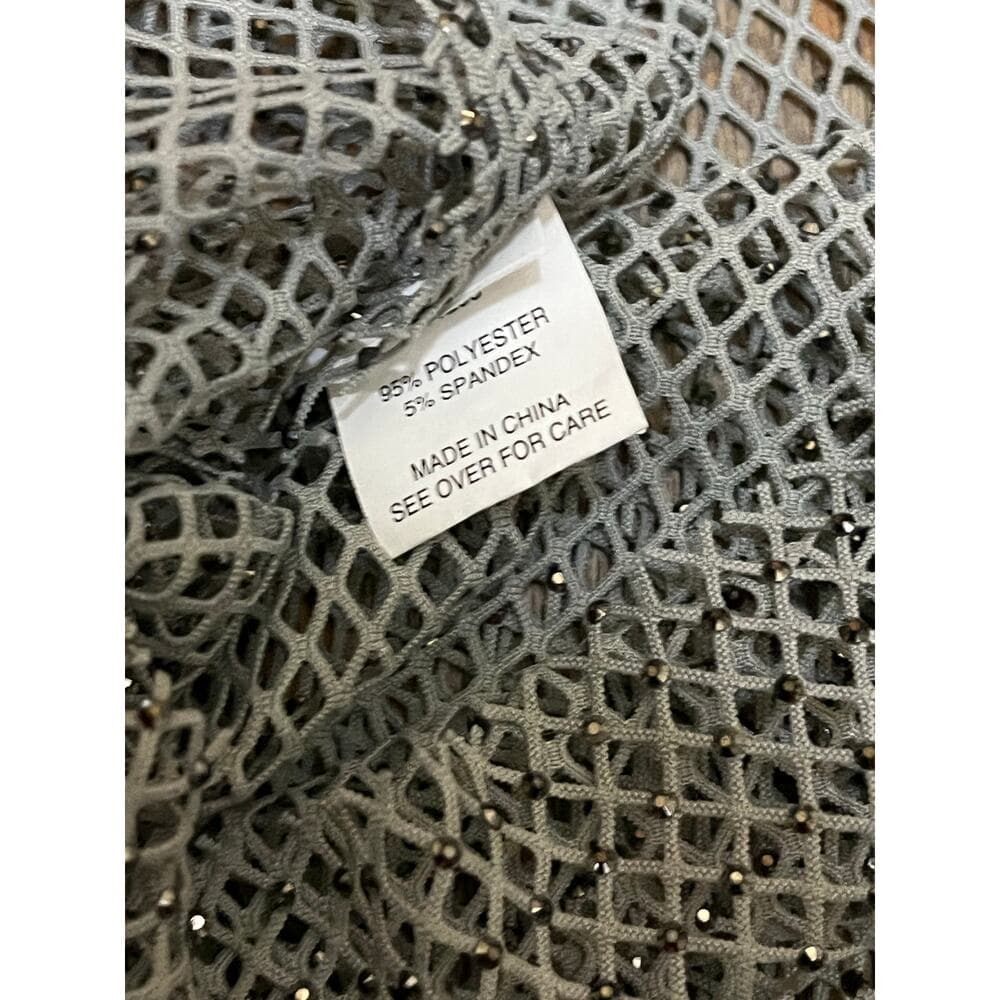 L.A. Heart Sliver See Thru Women’s Dress Size Small - Thumbnail 2